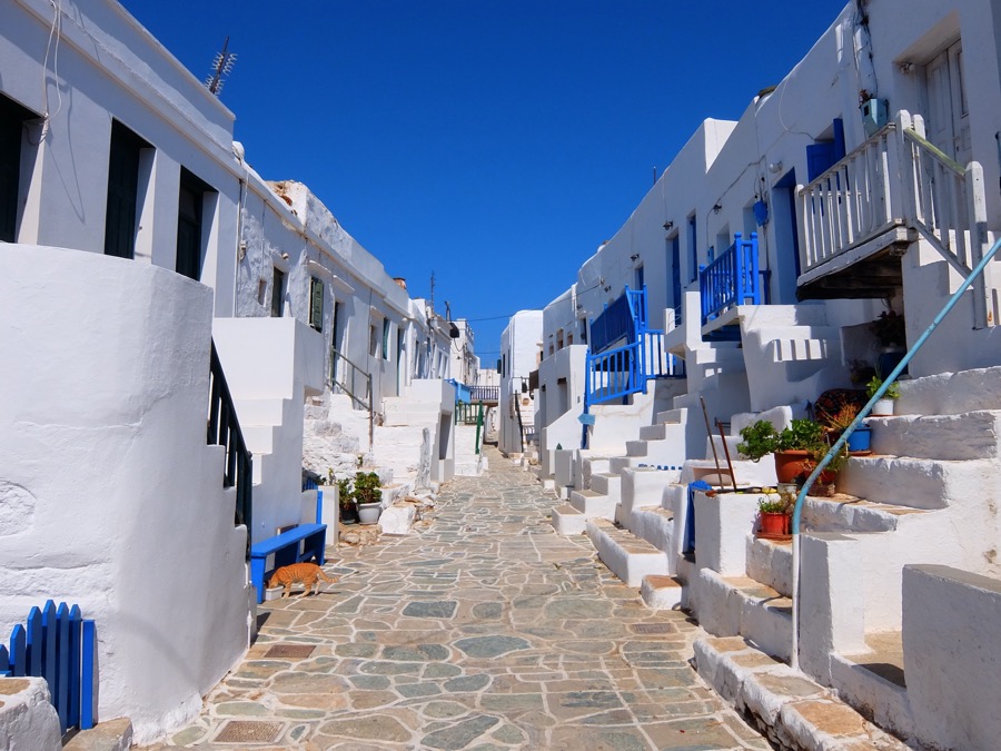 voyage cyclades itinéraire budget